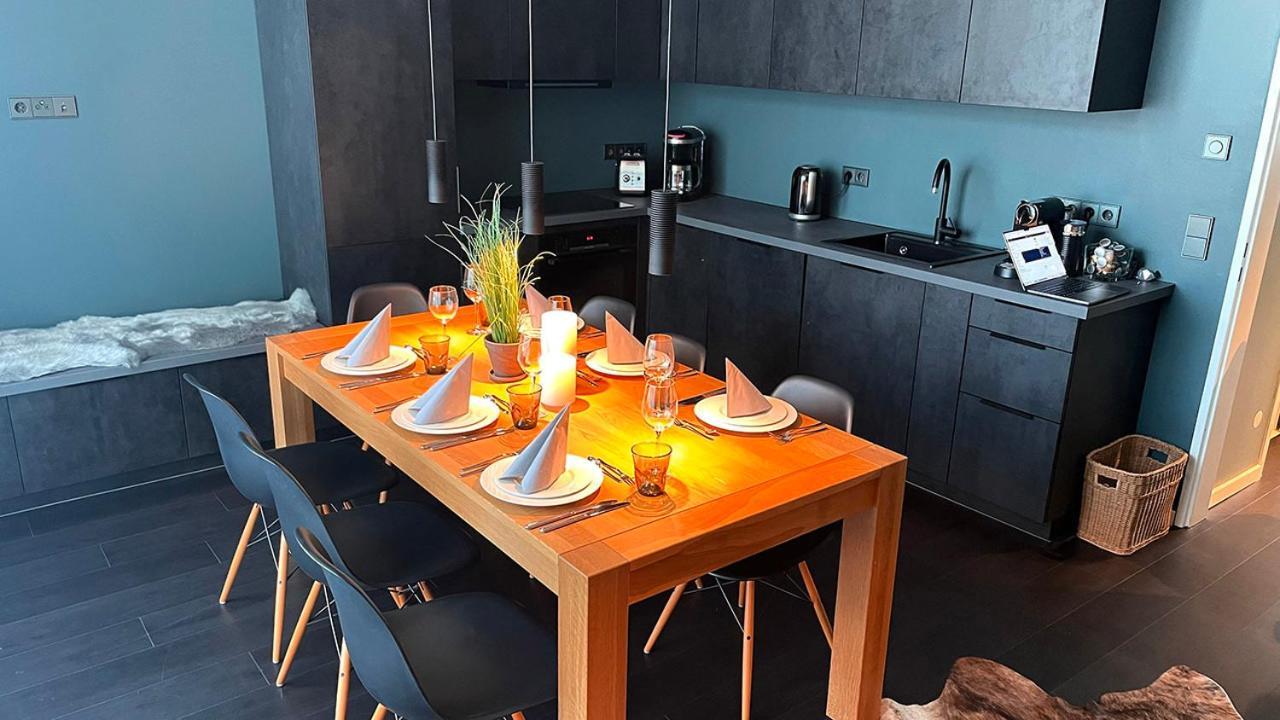 Inkblue-Apartment Heidenau  Ngoại thất bức ảnh